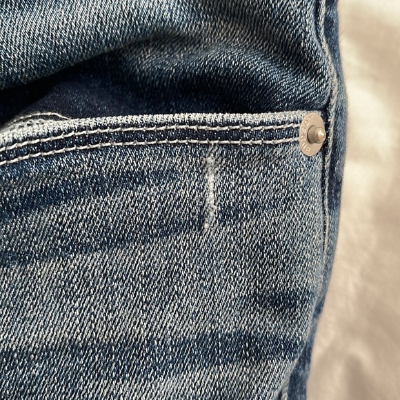 Hudson Barbara High Rise Skinny Ankle Jeans Raw Hem 25 - Picture 7 of 13